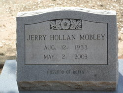Jerry Hollan Mobley 