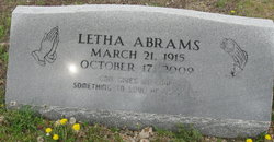 Letha Abrams 