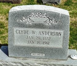 Clyde W Anderson 