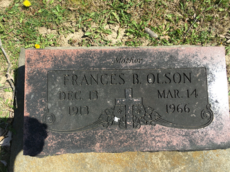 Frances <I>Lango</I> Olson 