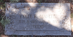 Violet R Bennette 