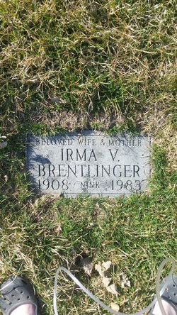 Irma Virgie “Nink” <I>Ferryman</I> Brentlinger 