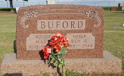 Mary Jane <I>Rusk</I> Buford 