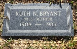 Ruth Norma <I>Walters</I> Bryant 