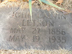 John Calvin Letson 