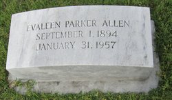 Evaleen <I>Parker</I> Allen 