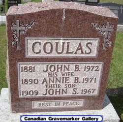John S Coulas 