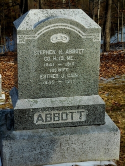 Esther J <I>Cain</I> Abbott 