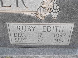 Ruby Edith <I>Ray</I> Eager 