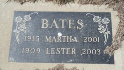 Martha <I>Mathias</I> Bates 