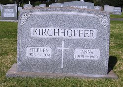 Anna <I>Miller</I> Kirchhoffer 