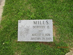 Dorothy “Dot” <I>Olivier</I> Mills 