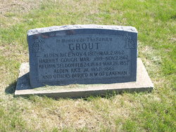Harriet Ann <I>Gough</I> Grout 