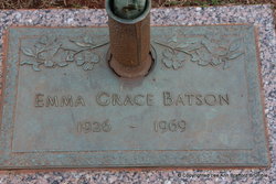 Emma Grace <I>Brewer</I> Batson 