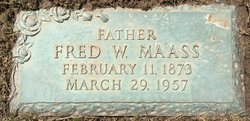Frederick William “Fred” Maass 
