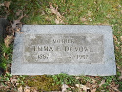 Emma Elizabeth <I>Ford</I> DeVowe 