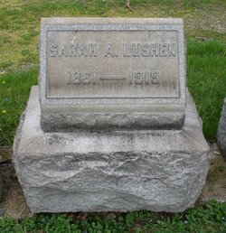 Sarah Ann “Anne” <I>Rieck</I> Lushen 