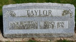 Nancy Ann <I>Williams</I> Taylor 