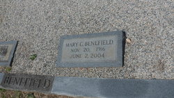 Mary <I>Cunningham</I> Benefield 
