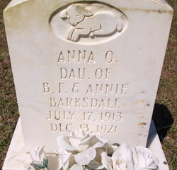 Anna O Barksdale 