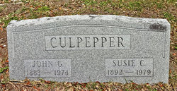 Susie Elizabeth <I>Chason</I> Culpepper 