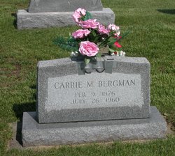 Carrie M <I>Apple</I> Bergman 