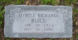 Myrtle Jewell <I>Richards</I> Buice 