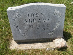 Lois L <I>Wheeler</I> Abrams 