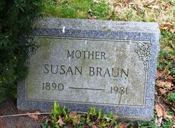 Susan Ann <I>Evert</I> Braun 
