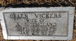 Helen <I>Vickers</I> England 