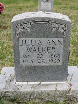 Julia Ann Walker 