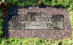 Hilda Maria <I>Johnson</I> Snyder 