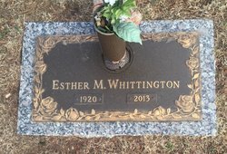 Esther Marie <I>Watson</I> Whittington 