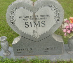 Birdie L Sims 