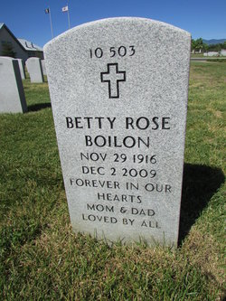 Betty Rose <I>Netherton</I> Boilon 