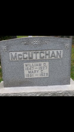 Mary Catherine <I>Blagg</I> McCutchan 