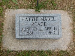 Hattie Mabel <I>Forshee</I> Peace 
