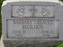 Barbara <I>Greaves</I> Bedillion 