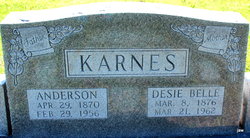 Dessie Belle <I>Barr</I> Karnes 