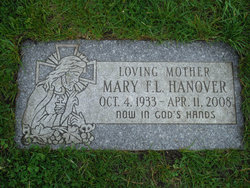 Mary Frances L. <I>Graziano</I> Hanover 