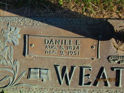 Daniel Edward Weathers 