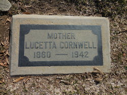 Lucetta <I>Thayer</I> Cornwell 