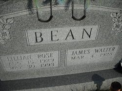 Lillian Rose <I>Watt</I> Bean 