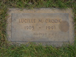Lucille Marian <I>Marlatt</I> Crook 