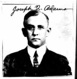 Dr Joseph Quincy Adams Jr.