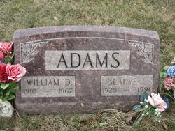 Gladys Louise <I>Black</I> Adams 