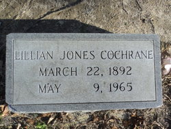 Lillian <I>Jones</I> Cochrane 
