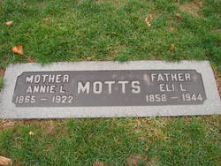 Annie L <I>Houts</I> Motts 