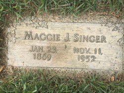 Margaret J “Maggie” <I>Watkins</I> Singer 