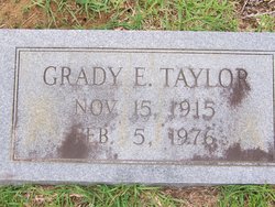 Grady E. Taylor 